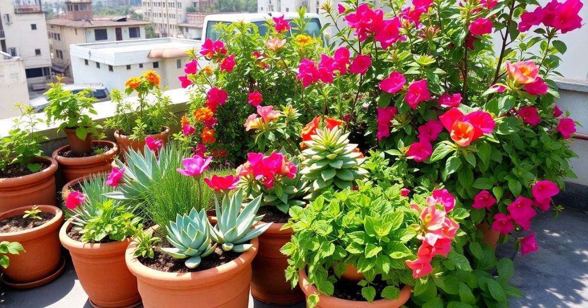 Best Drought-Tolerant Plants for Indian Balconies
