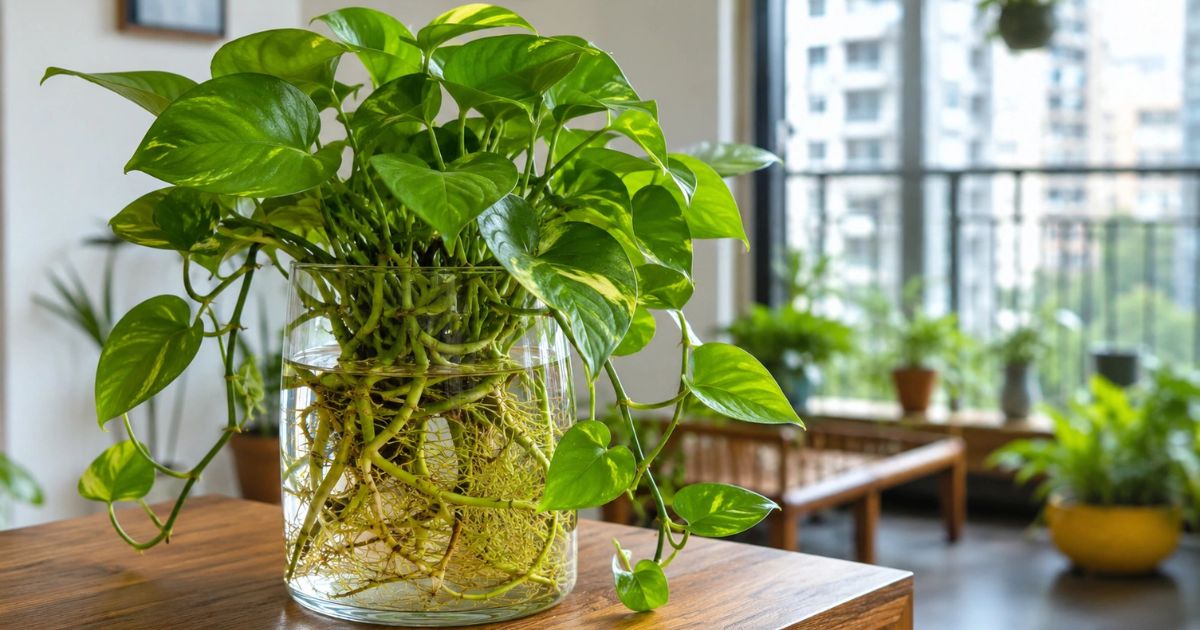 How to Grow Money Plant (Pothos) at Home in India