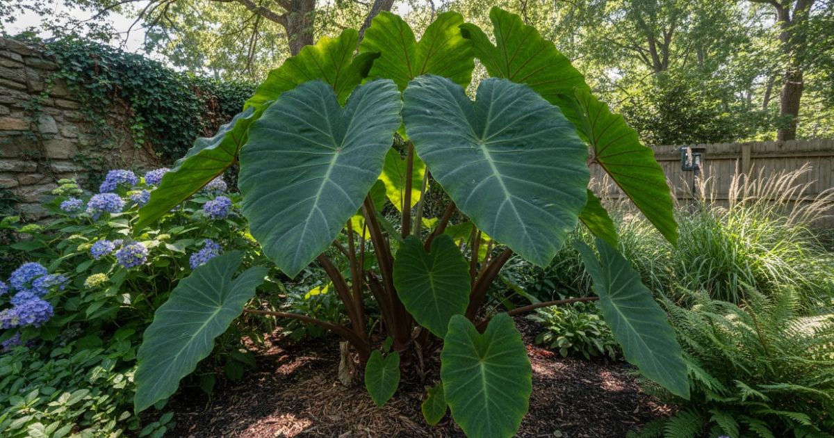 Elephant Ear (Colocasia) plant India