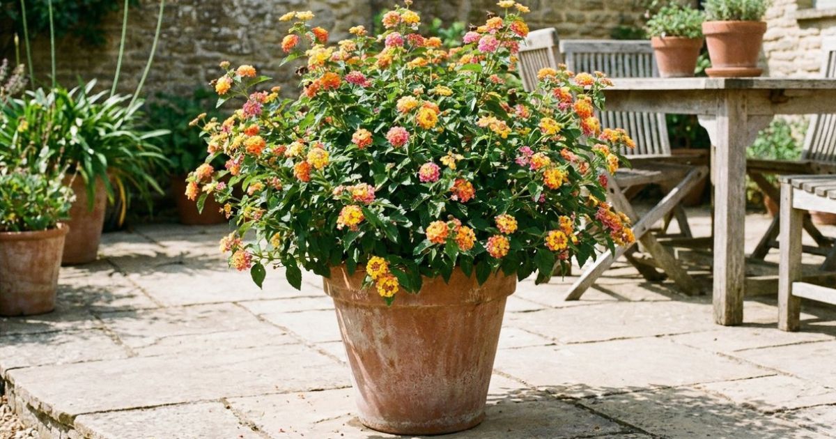 Lantana plant India